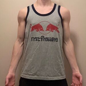 RED BULL Indonesia Gray Men's Tank Top